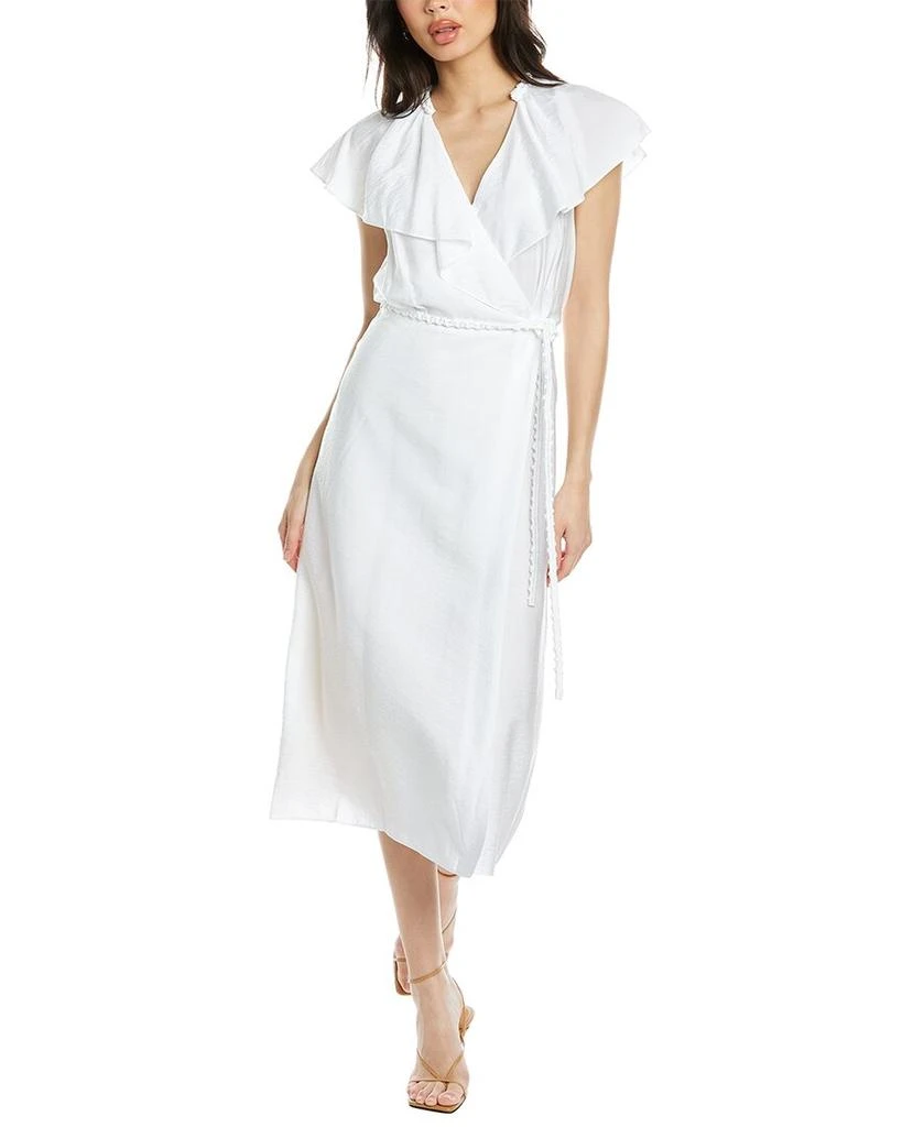 商品Vince|Vince Braided-Belt Wrap Dress,价格¥670,第1张图片