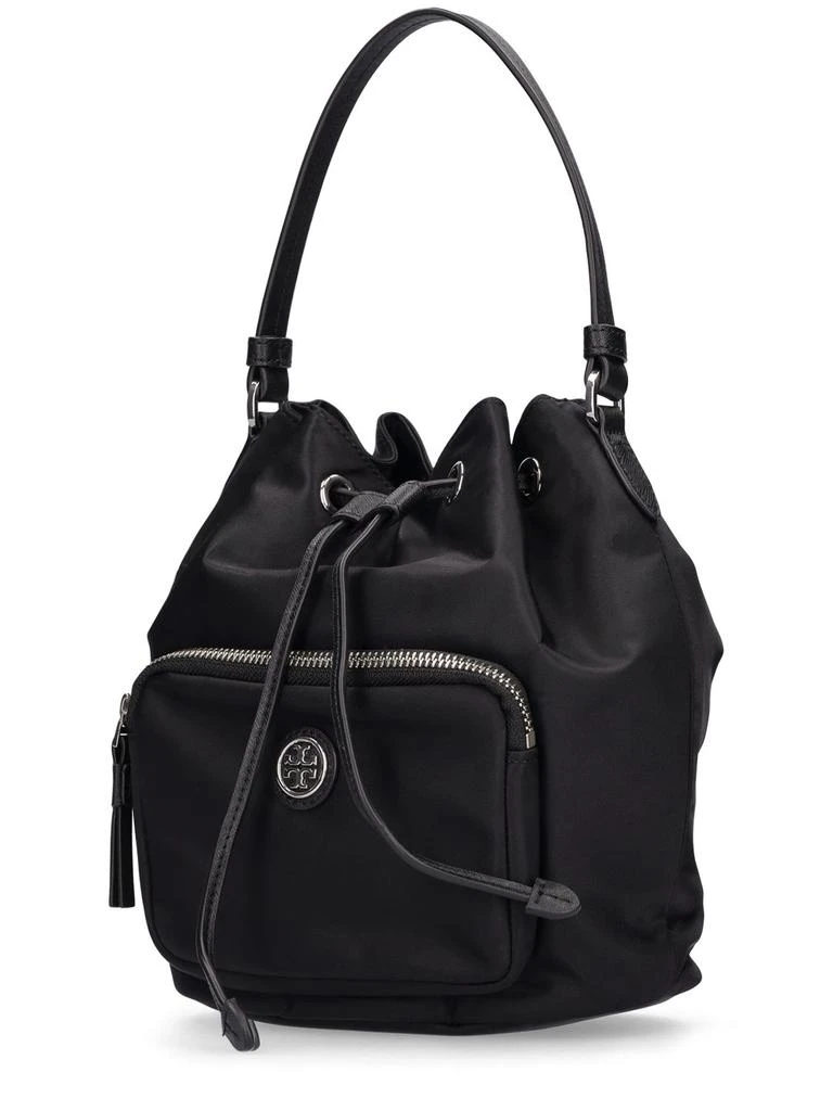 商品Tory Burch|Virginia Recycled Nylon Bucket Bag,价格¥1860,第3张图片详细描述