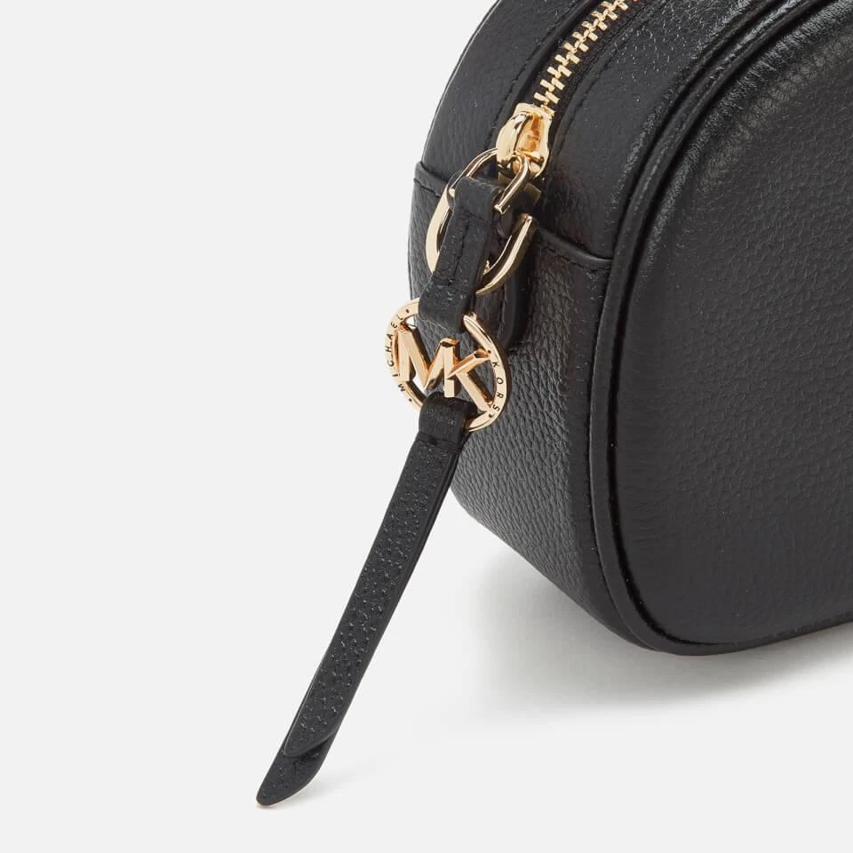商品Michael Kors|MICHAEL Michael Kors Women's Jet Set Charm Oval Cmra Xbody Bag - Black,价格¥703,第4张图片详细描述