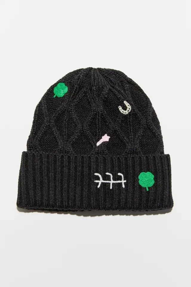 商品Urban Outfitters|Bella Embroidered Beanie,价格¥15,第2张图片详细描述