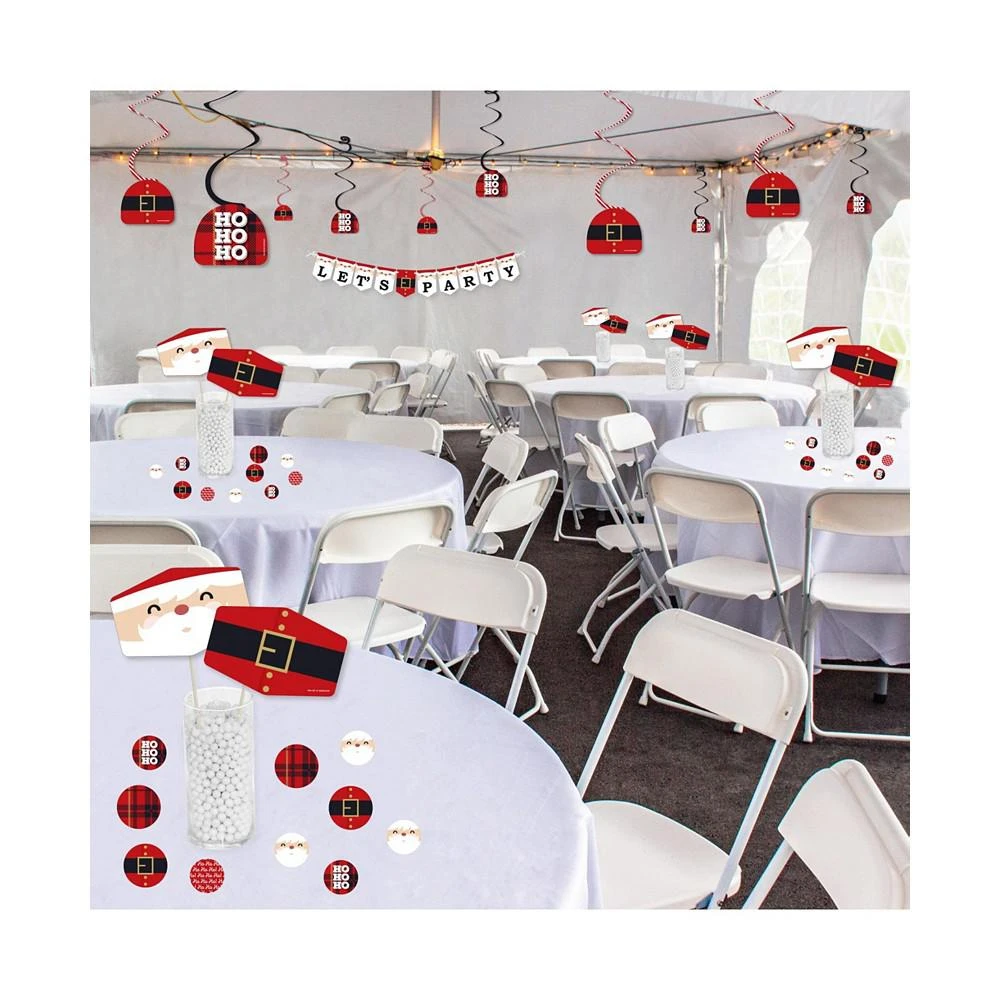 商品Big Dot of Happiness|Jolly Santa Claus - Christmas Party Supplies Decoration Kit - Decor Galore Party Pack - 51 Pieces,价格¥246,第3张图片详细描述