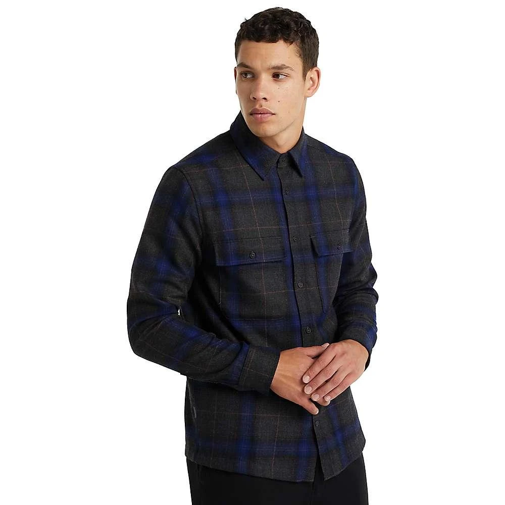 商品Icebreaker|Icebreaker Men's Dawnder LS Flannel Shirt Plaid,价格¥82,第5张图片详细描述