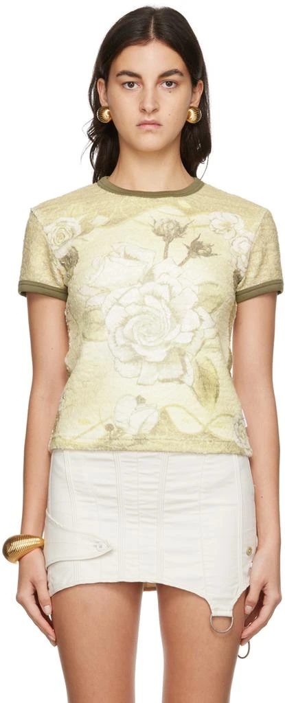 商品Acne Studios|黄色 Carpet Print T 恤,价格¥1585,第1张图片
