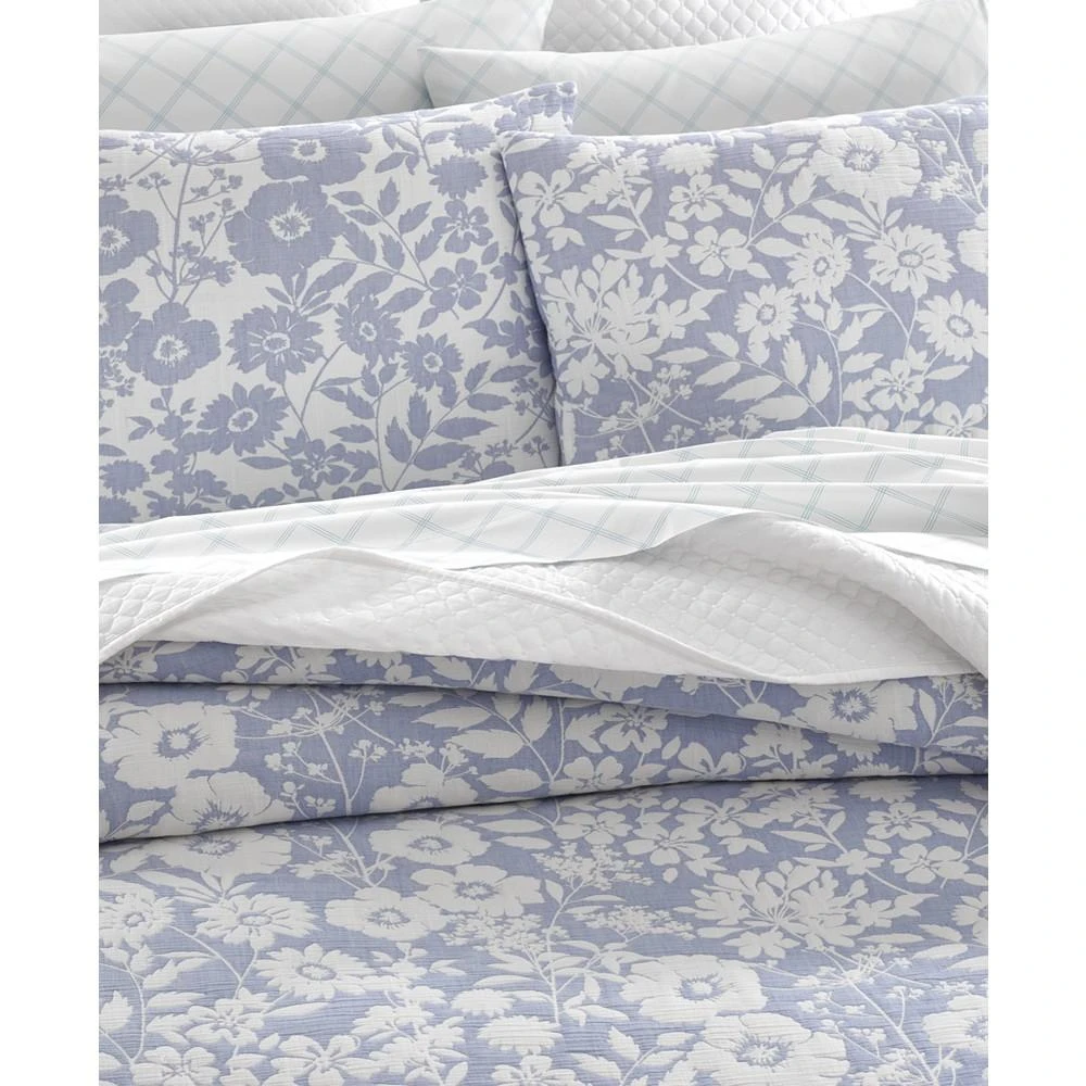 Silhouette Floral 3-Pc. Comforter Set, King, Created for Macy's 商品