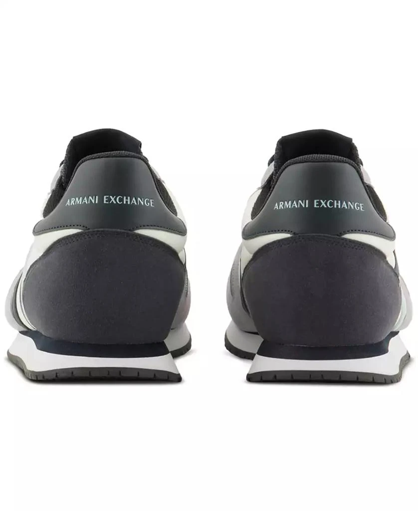 商品Armani Exchange|Men's Rio Logo Sneakers,价格¥949,第3张图片详细描述