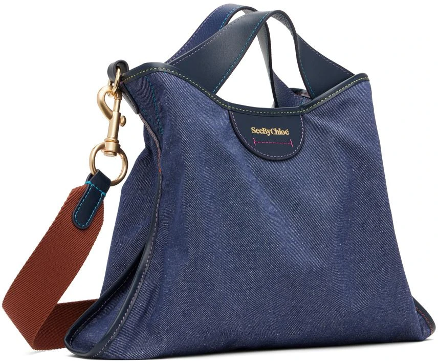 商品See by Chloé|Blue Small Joan Denim Bag,价格¥2218,第2张图片详细描述