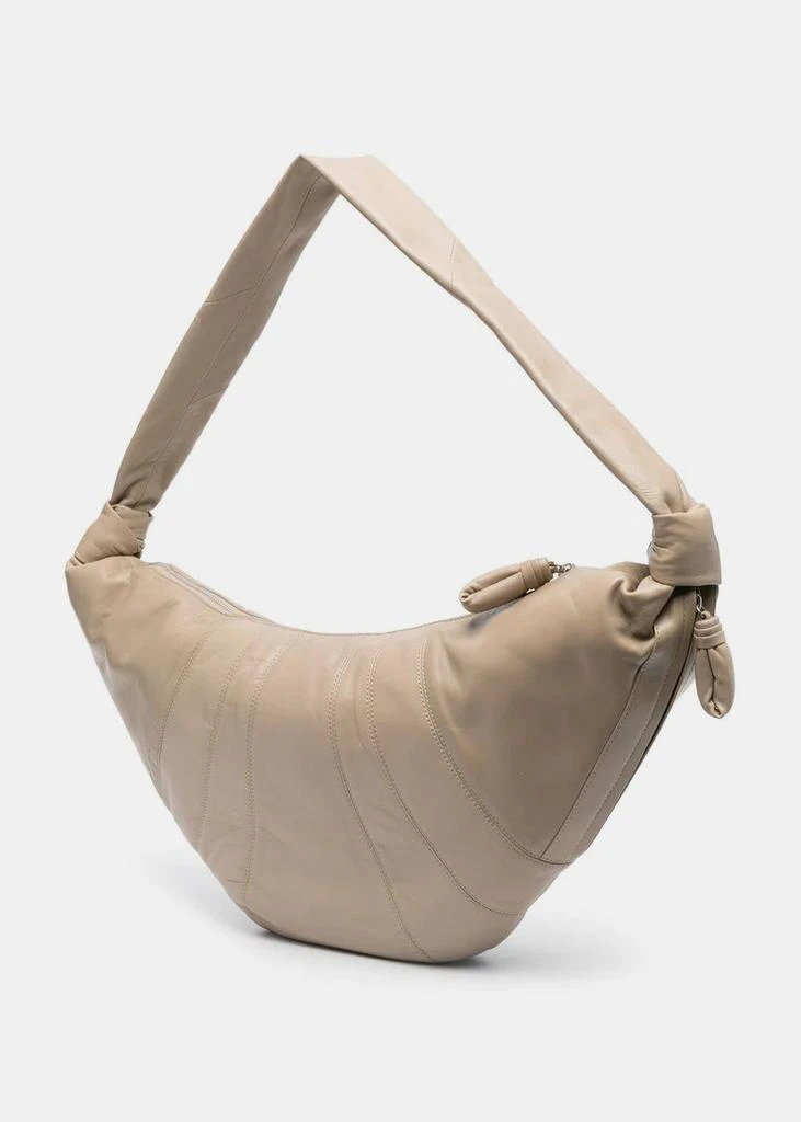 商品Lemaire|Lemaire Sand Stone Nappa Large Croissant Bag,价格¥10902,第3张图片详细描述