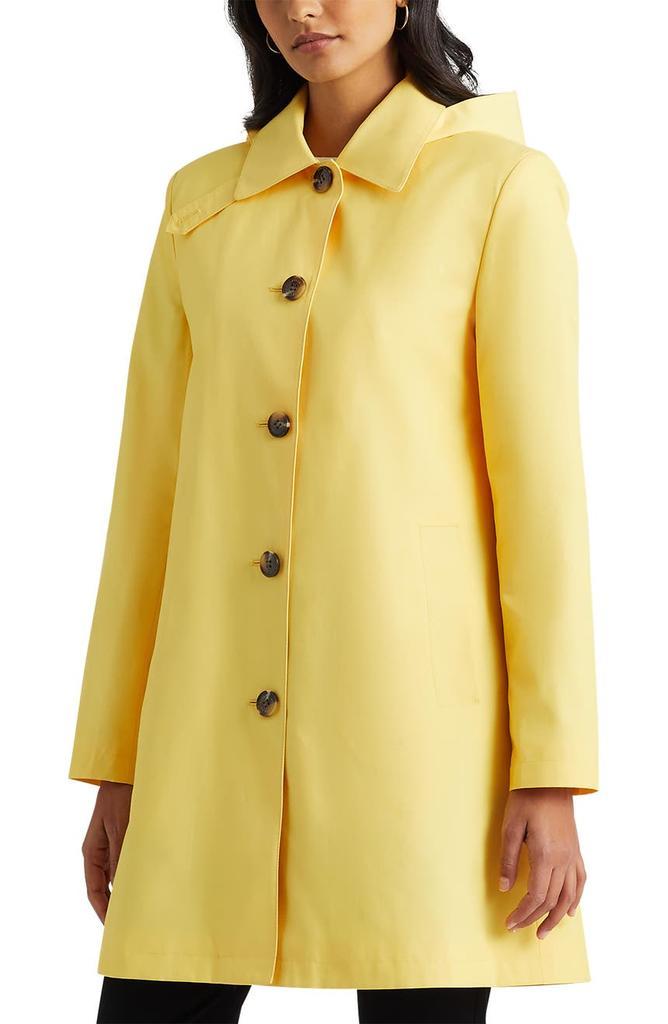 商品Ralph Lauren|Balmacaan Hooded Raincoat,价格¥664,第1张图片
