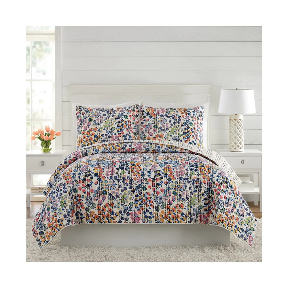 商品Vera Bradley|Petite Floral Full/Queen Quilt,价格¥1042,第4张图片详细描述