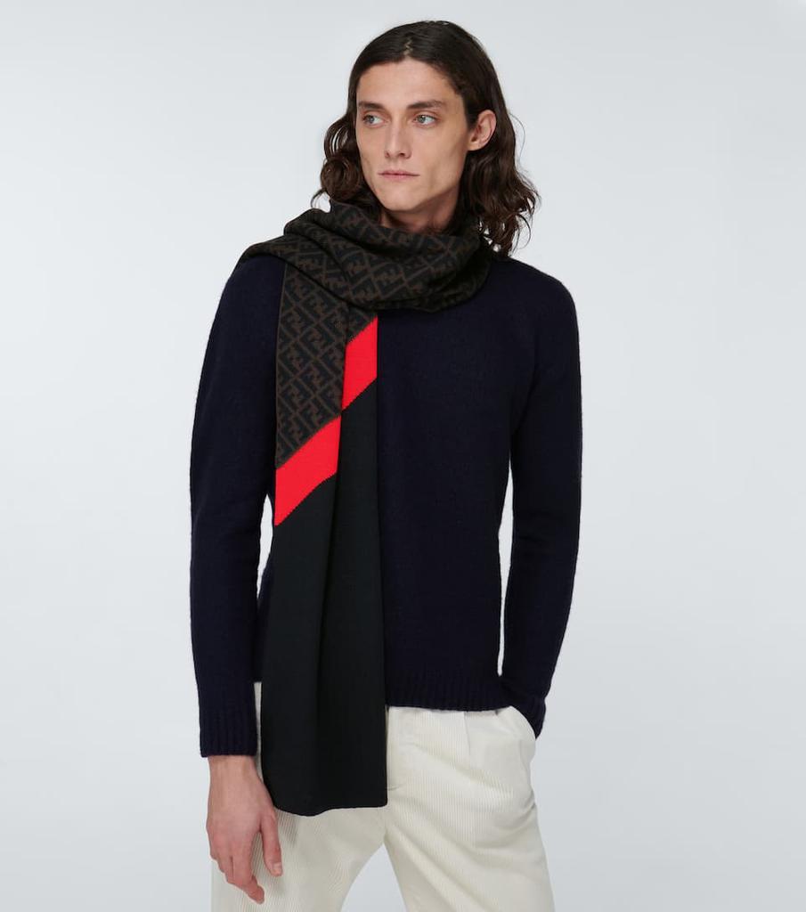 商品Fendi|Diagonal FF scarf,价格¥2994,第4张图片详细描述