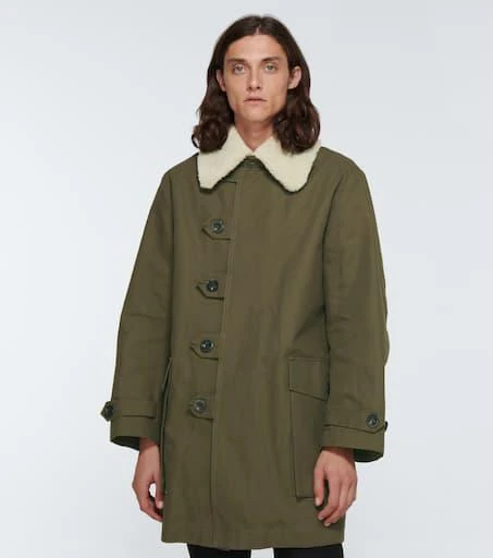 商品Loewe|Military cotton canvas parka,价格¥21662,第3张图片详细描述