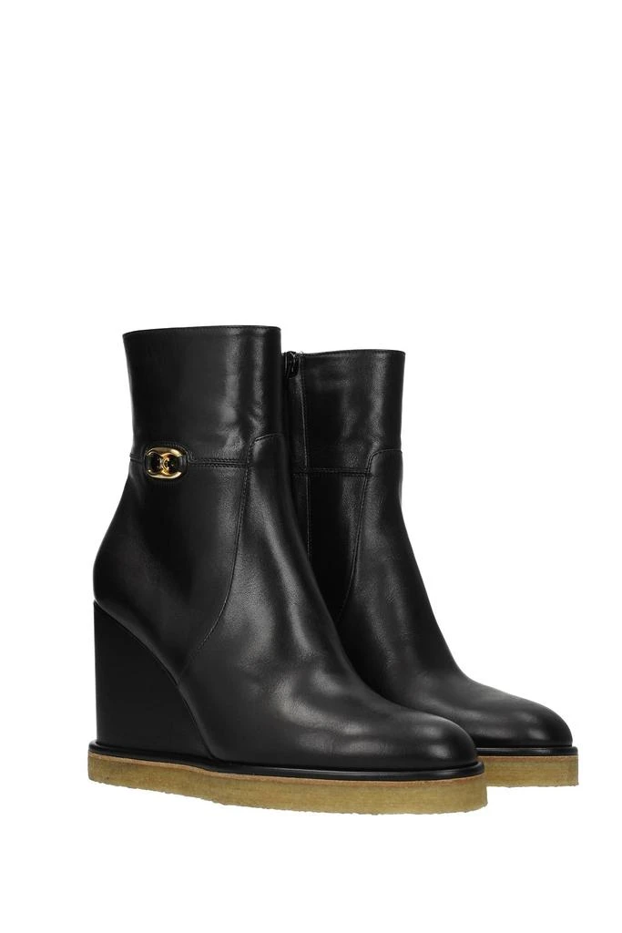 商品Celine|Ankle boots Leather Black,价格¥3060,第2张图片详细描述