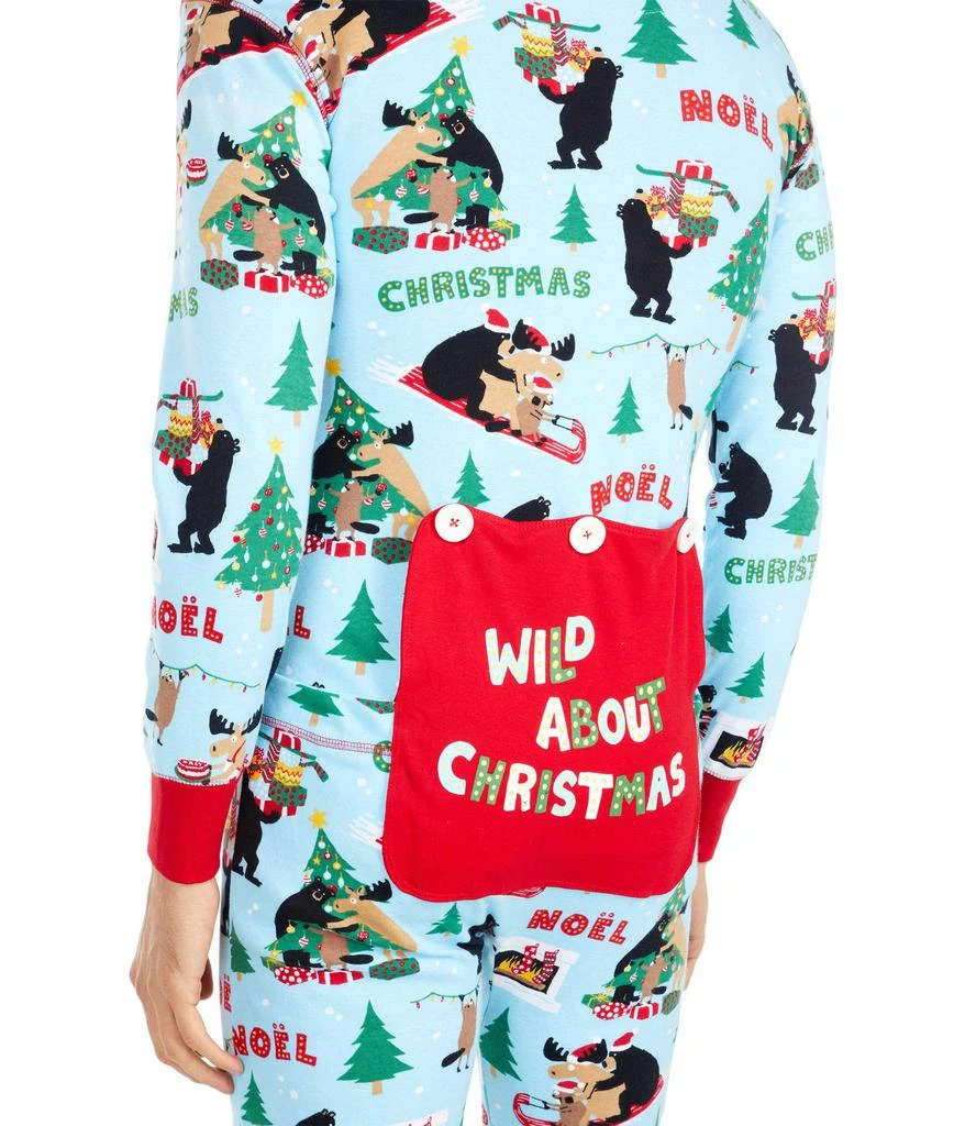 商品Little Blue House by Hatley|Wild About Christmas Adult Union Suit One-Piece,价格¥284,第5张图片详细描述