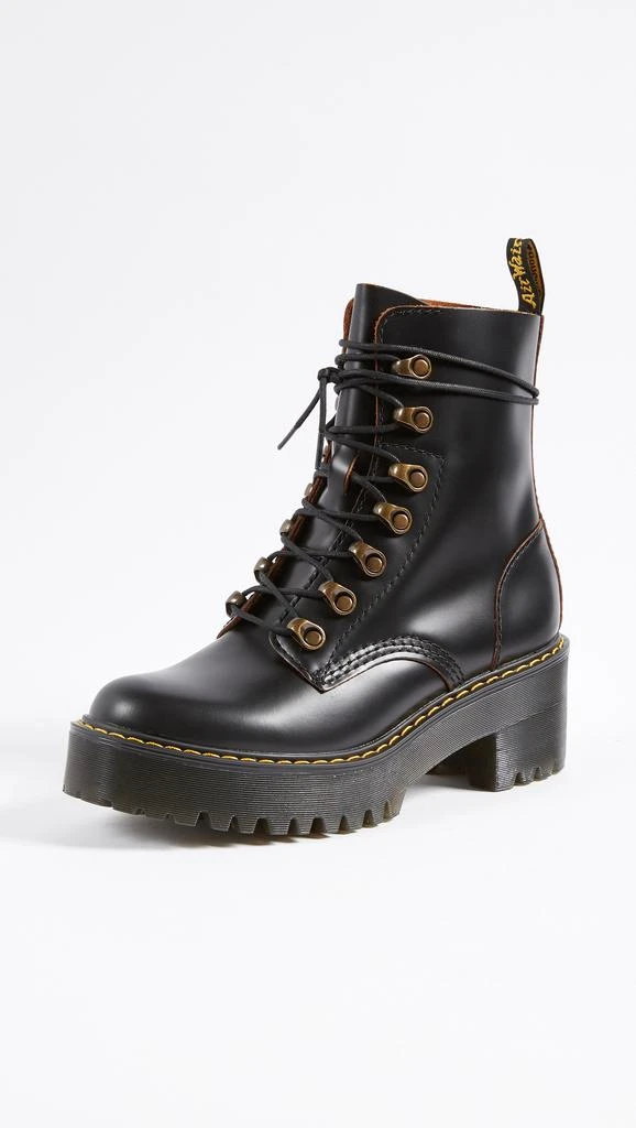 商品Dr. Martens|Dr. Martens 马汀博士 Leona 7 钩扣靴子,价格¥1029,第1张图片