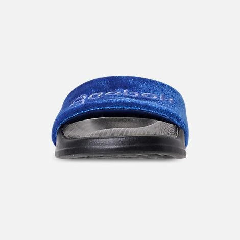 商品Reebok|Men's Reebok Classic Velour Slide Sandals,价格¥113,第3张图片详细描述