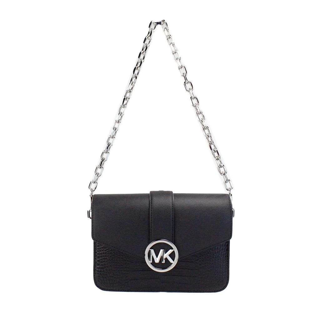 商品Michael Kors|Michael Kors Carmen Medium  Animal Print Embossed Leather Convertible Women's Bag,价格¥2194,第1张图片