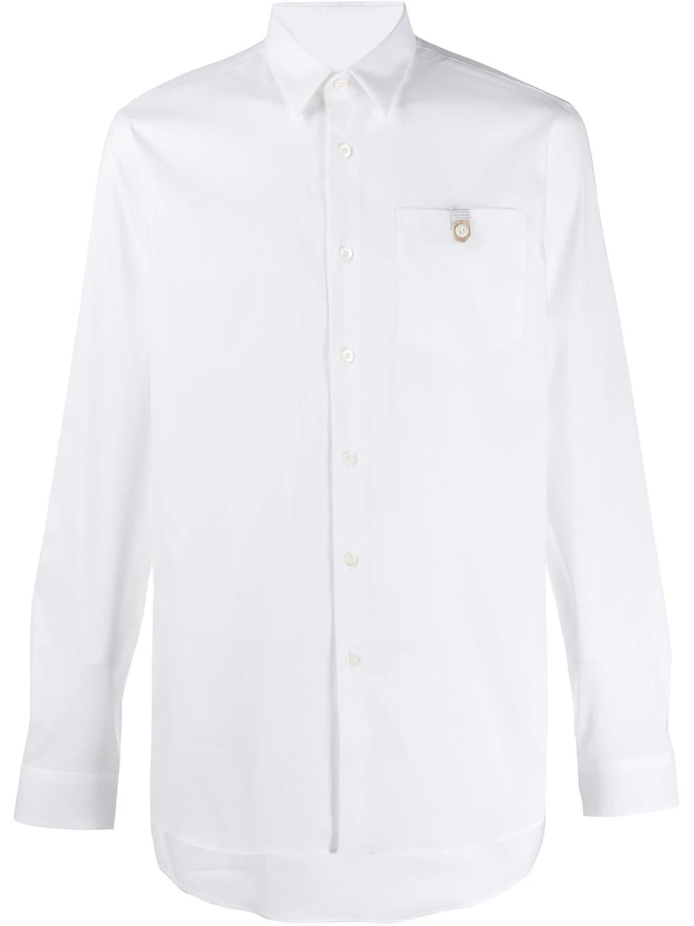 商品[国内直发] Prada|PRADA 男士白色衬衫 UCN257-X08-F074A,价格¥4361,第1张图片