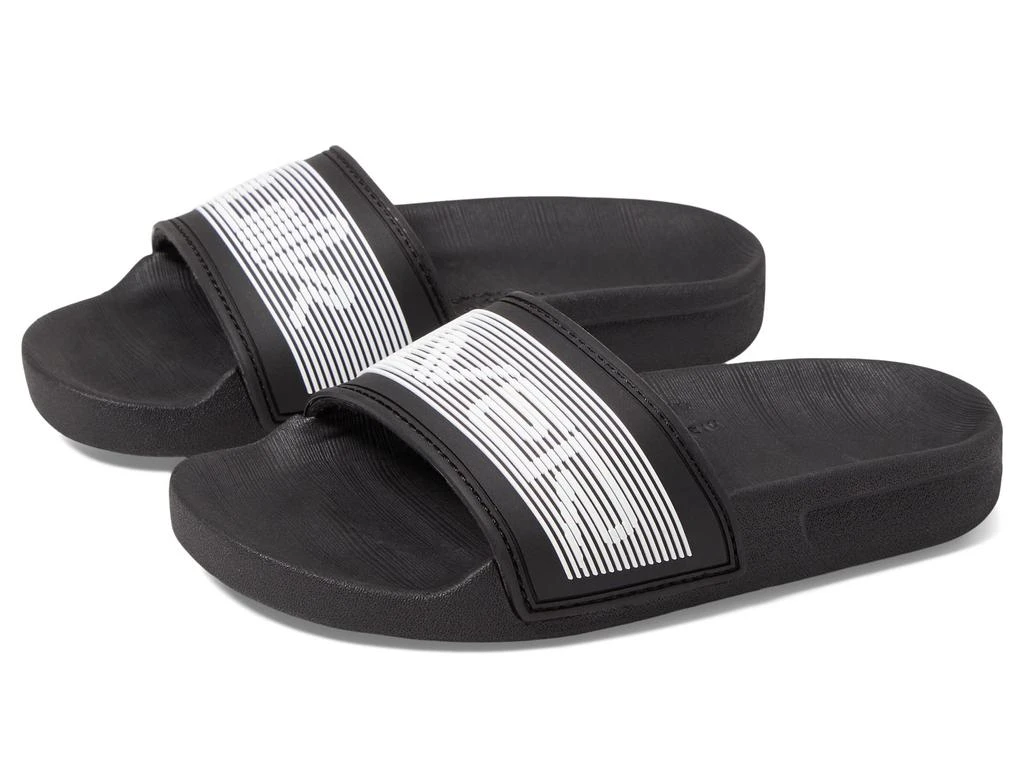 商品Quiksilver|Rivi Wordmark Slide (Toddler/Little Kid/Big Kid),价格¥211,第1张图片