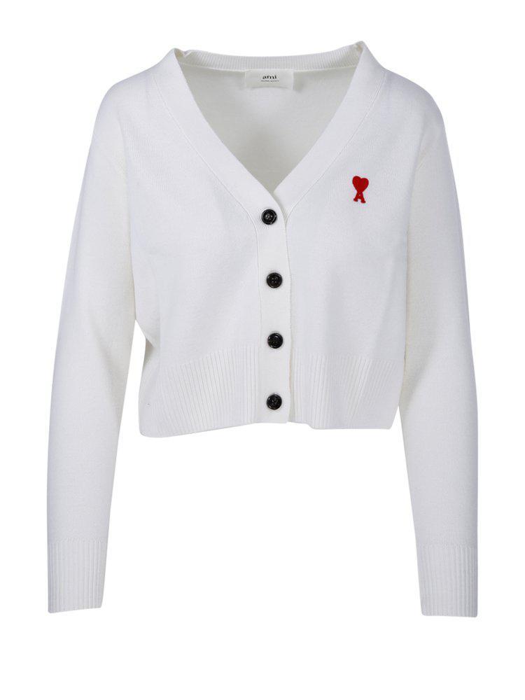 商品AMI|AMI Ami De Coeur Buttoned Cardigan,价格¥1441,第1张图片
