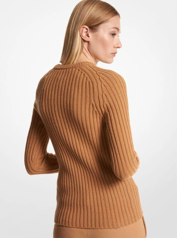 商品Michael Kors|Ribbed Stretch Cashmere Sweater,价格¥3003,第2张图片详细描述