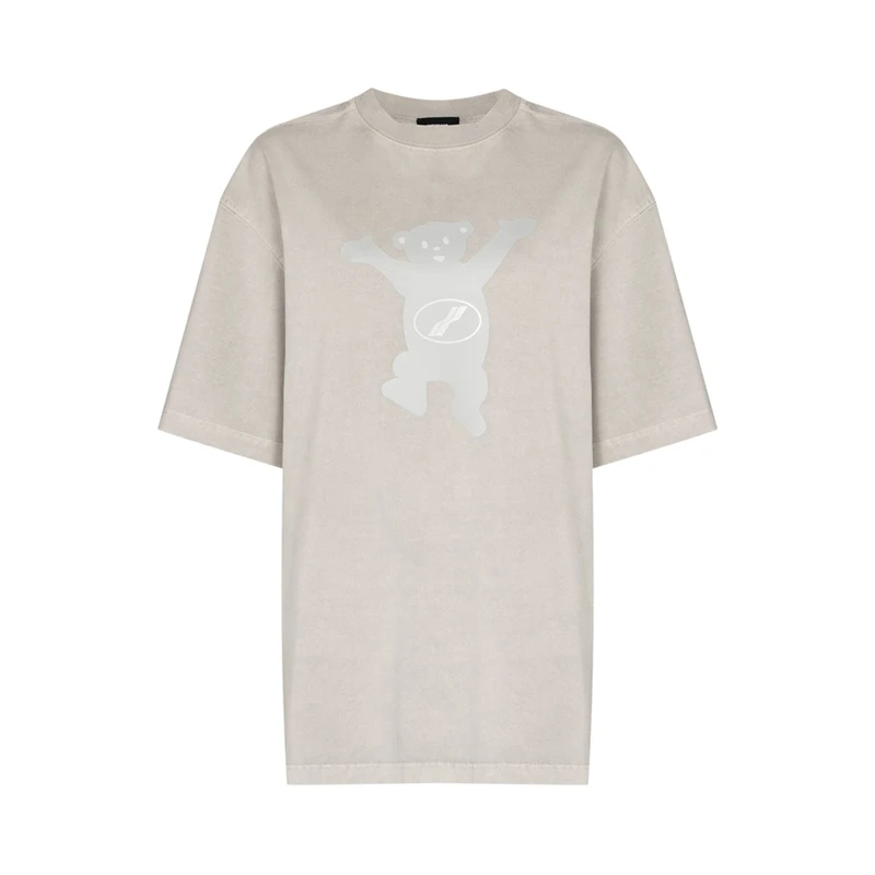 商品We11done|WE11DONE 灰色女士T恤 WD-TT8-20-103-U-IV,价格¥1362,第1张图片