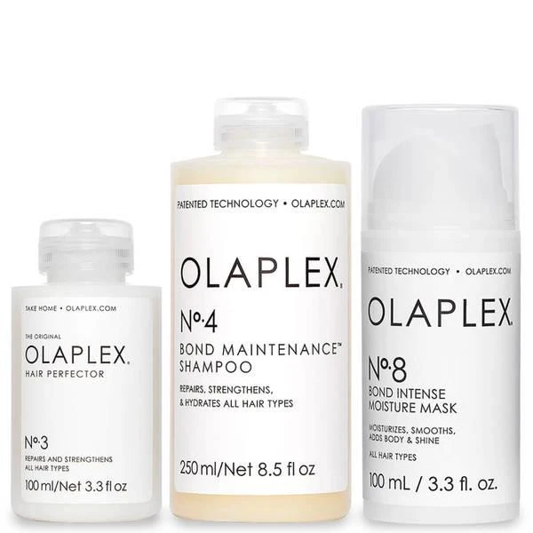 商品Olaplex|Olaplex No.3, No.4 and No.8 Bundle,价格¥683,第1张图片