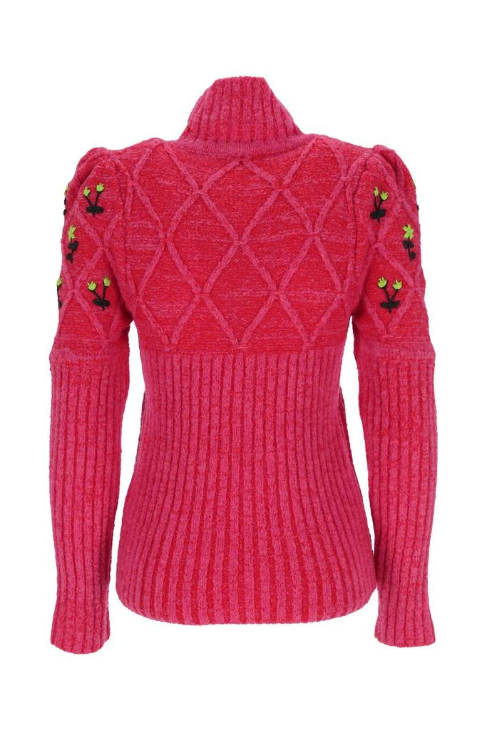 商品CORMIO|Cormio Oma Floral Embroidery Turtleneck Sweater,价格¥2259,第2张图片详细描述