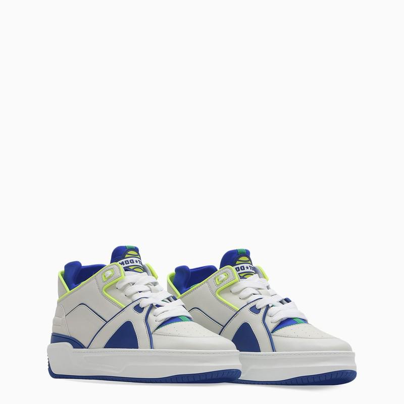 White/blue Mid Tennis JD2 sneakers商品第2张图片规格展示