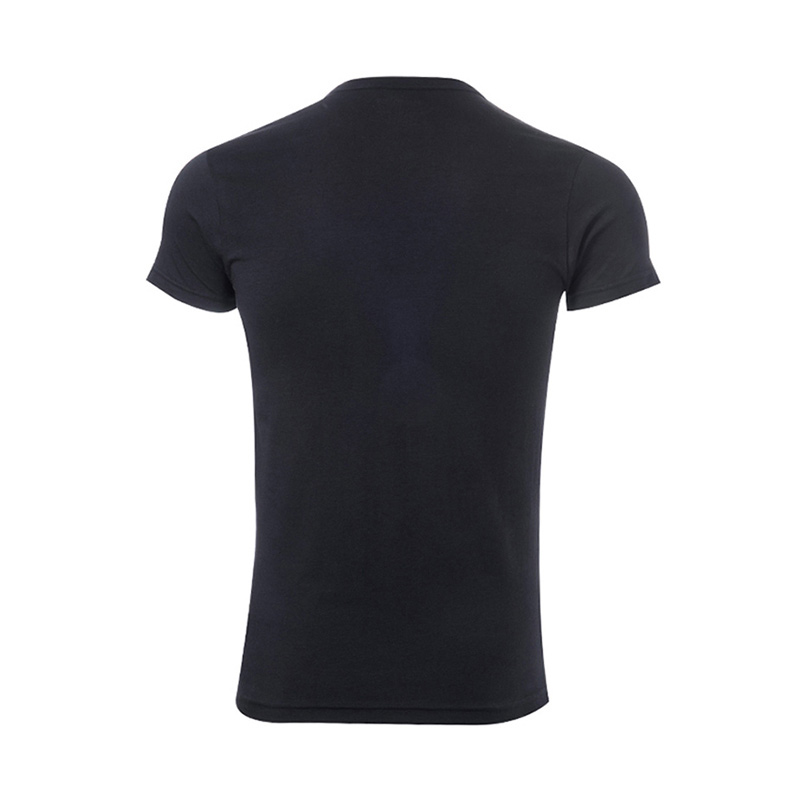 Emporio Armani 安普里奥 阿玛尼 男士黑色混纺短袖T恤 111267-CC715-7320商品第2张图片规格展示