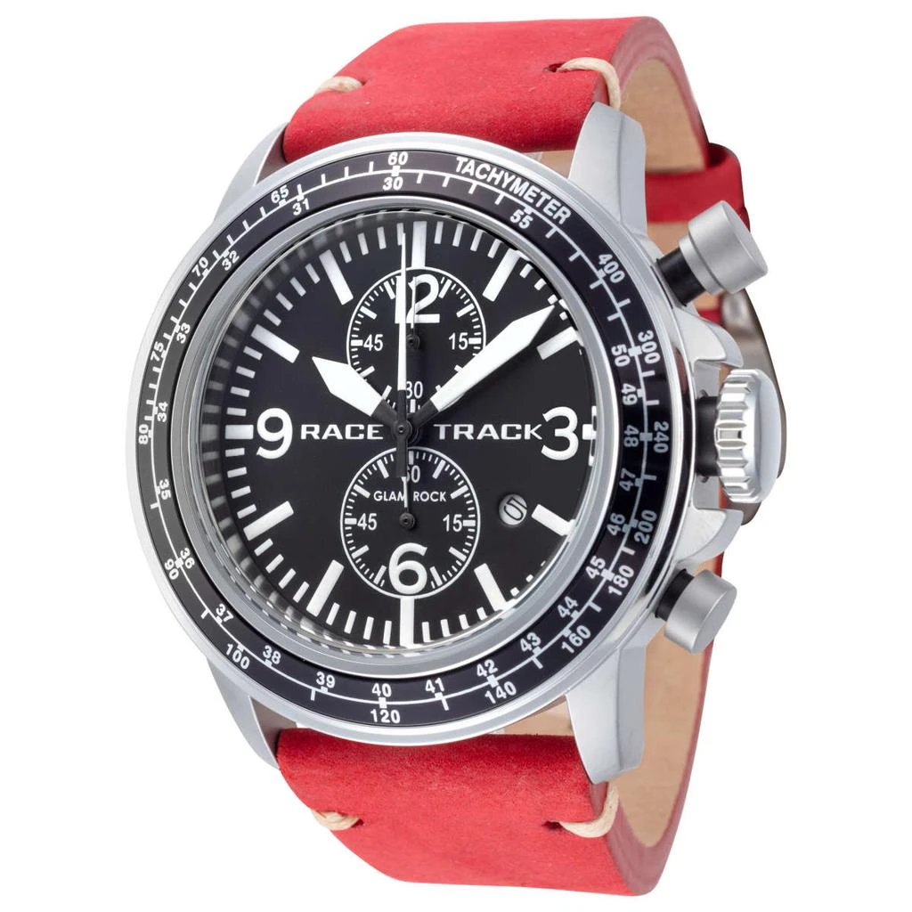 商品Glam Rock|Glam Rock Racetrack Action Tachymeter Men's Watch,价格¥451,第1张图片