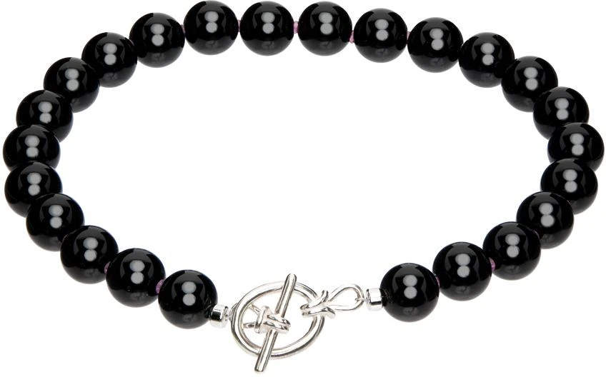 商品Needles|Black Onyx Bead Bracelet,价格¥482,第2张图片详细描述