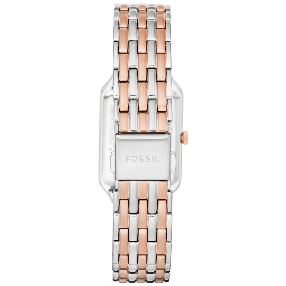 商品Fossil|Women's Raquel Two-Tone Stainless Steel Bracelet Watch, 23mm,价格¥955,第3张图片详细描述