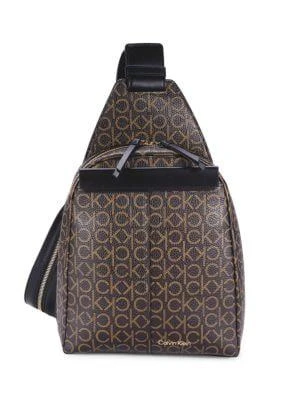 商品Calvin Klein|Millie Logo Print Backpack,价格¥671,第1张图片