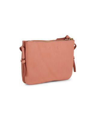 商品Madewell|Knotted Leather Crossbody Bag,价格¥257,第6张图片详细描述