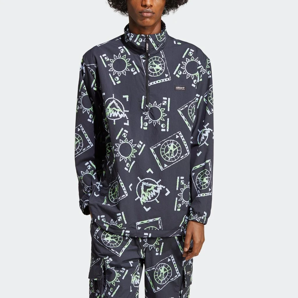 商品Adidas|Men's adidas  Adventure Allover Print Archive Anorak (Gender Neutral),价格¥602,第1张图片