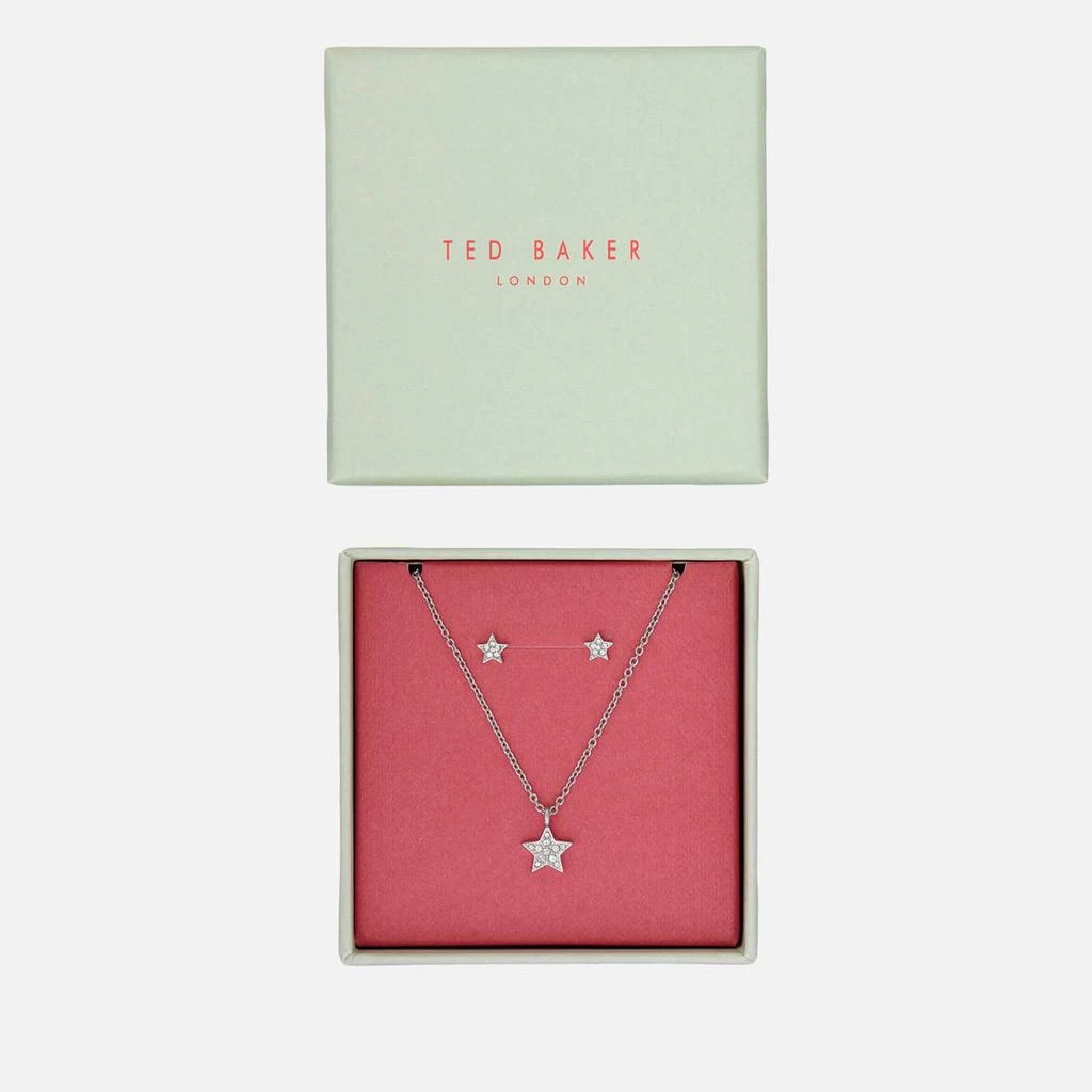 商品Ted Baker London|Ted Baker Saskiya Silver-Tone Necklace and Stud Earrings Set,价格¥200,第3张图片详细描述