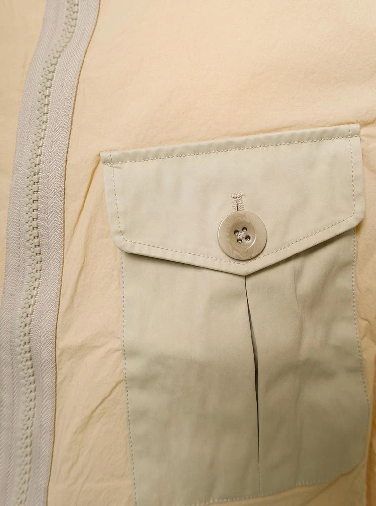 商品Ten C|Ten C Men's Beige Nylon blend Jacket,价格¥2480,第3张图片详细描述