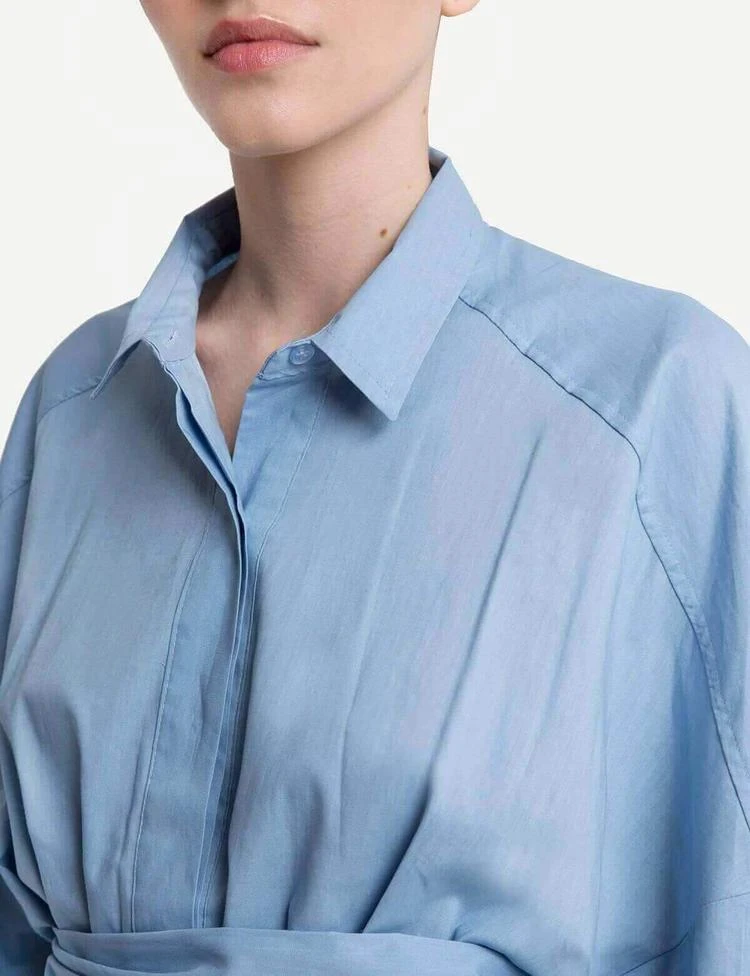 商品Pixie Market|Charme Wrap Shirt Dress,价格¥512,第3张图片详细描述