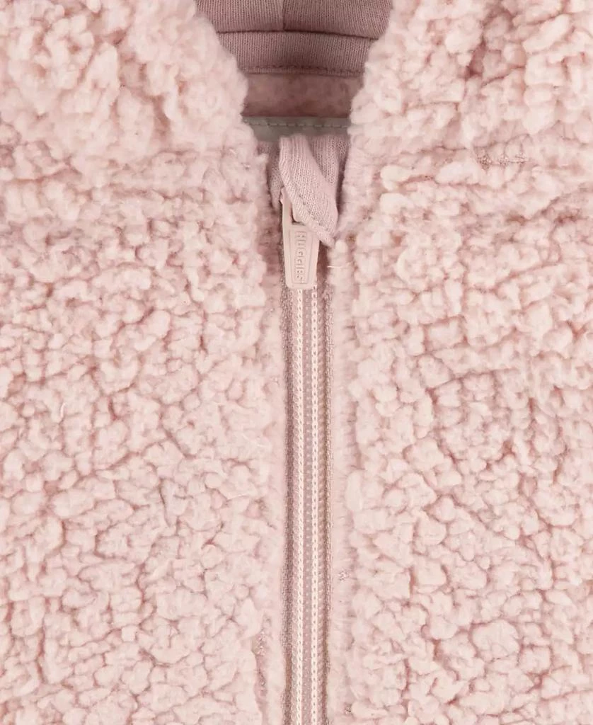 商品Huggies|Baby Girls Sherpa Jacket, Bodysuit and Pants 3-Piece Set,价格¥163,第4张图片详细描述