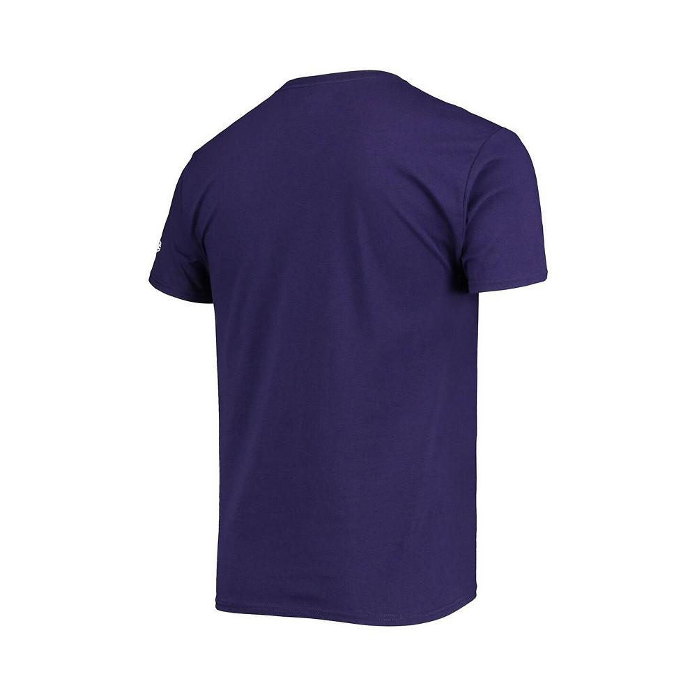 Men's Purple Washington Huskies Gaiter Jaws T-shirt商品第4张图片规格展示