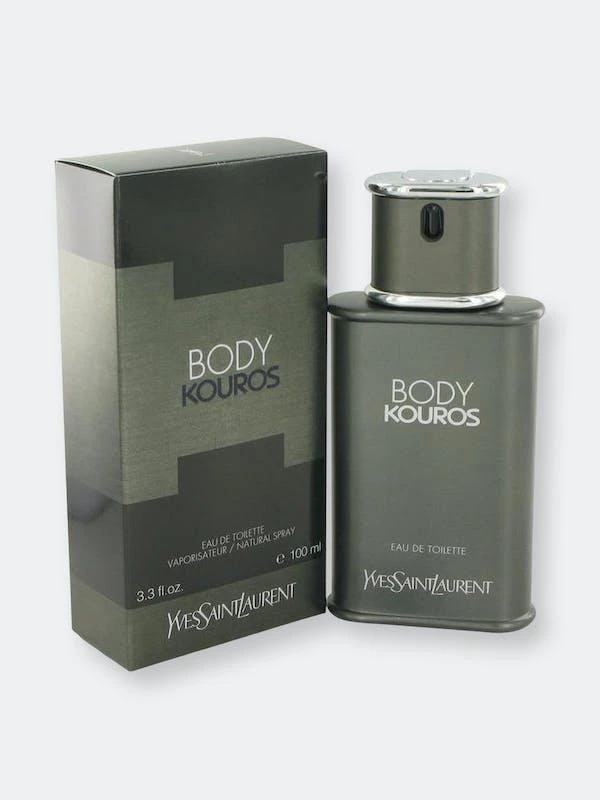 商品Yves Saint Laurent|KOURoS Body by Yves Saint Laurent Eau De Toilette Spray 3.4 oz 3.4 OZ,价格¥1008,第1张图片