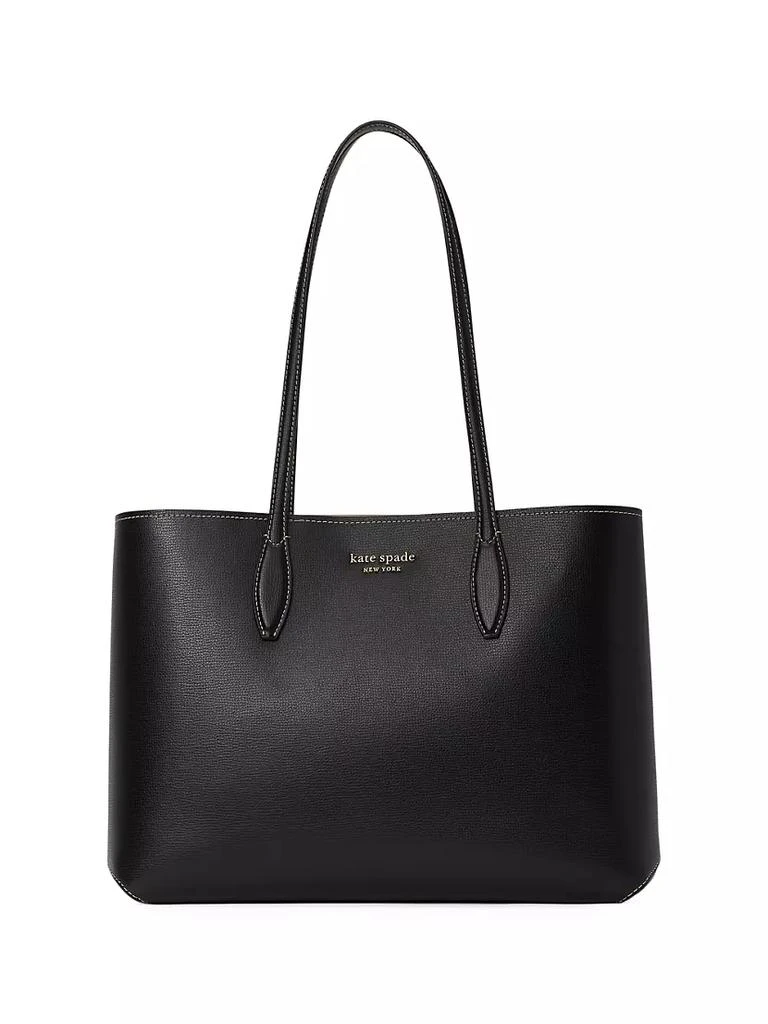 商品Kate Spade|Large All Day Leather Tote,价格¥566,第1张图片