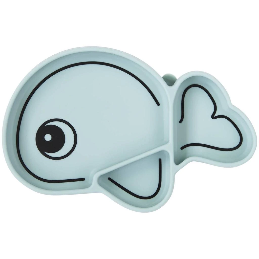 商品Done by Deer|Done by Deer Silicone Stick & Stay Plate Wally - Blue,价格¥118,第1张图片