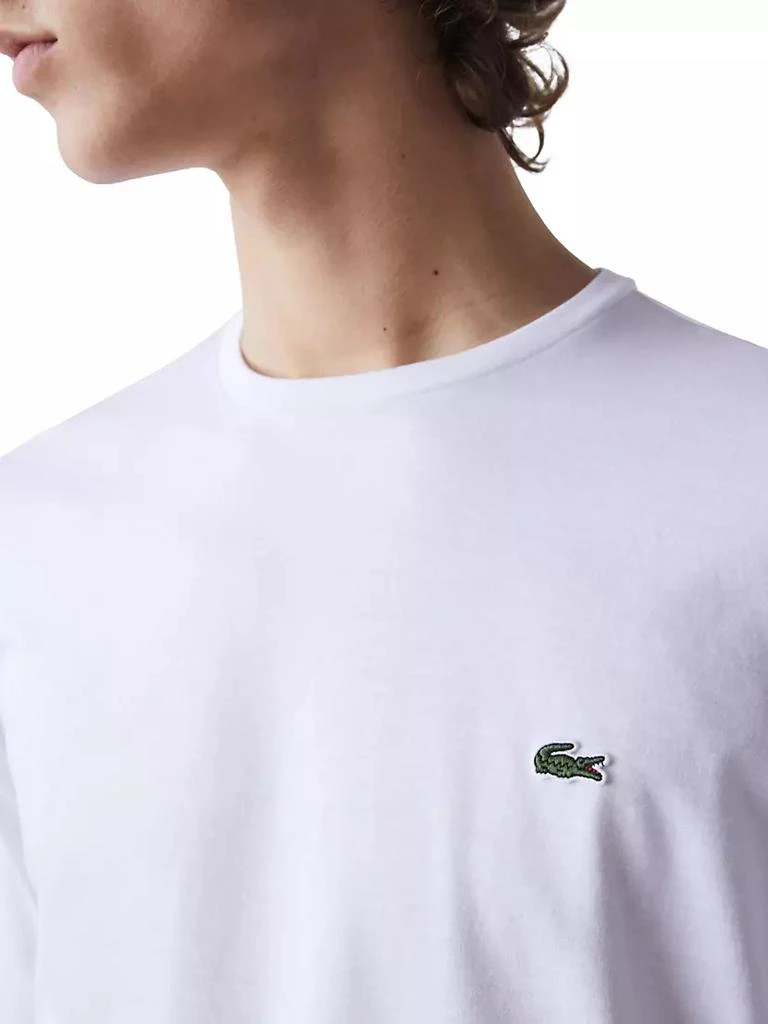 商品Lacoste|Men's Embroidered Crocodile Long-Sleeve T-Shirt,价格¥367,第3张图片详细描述