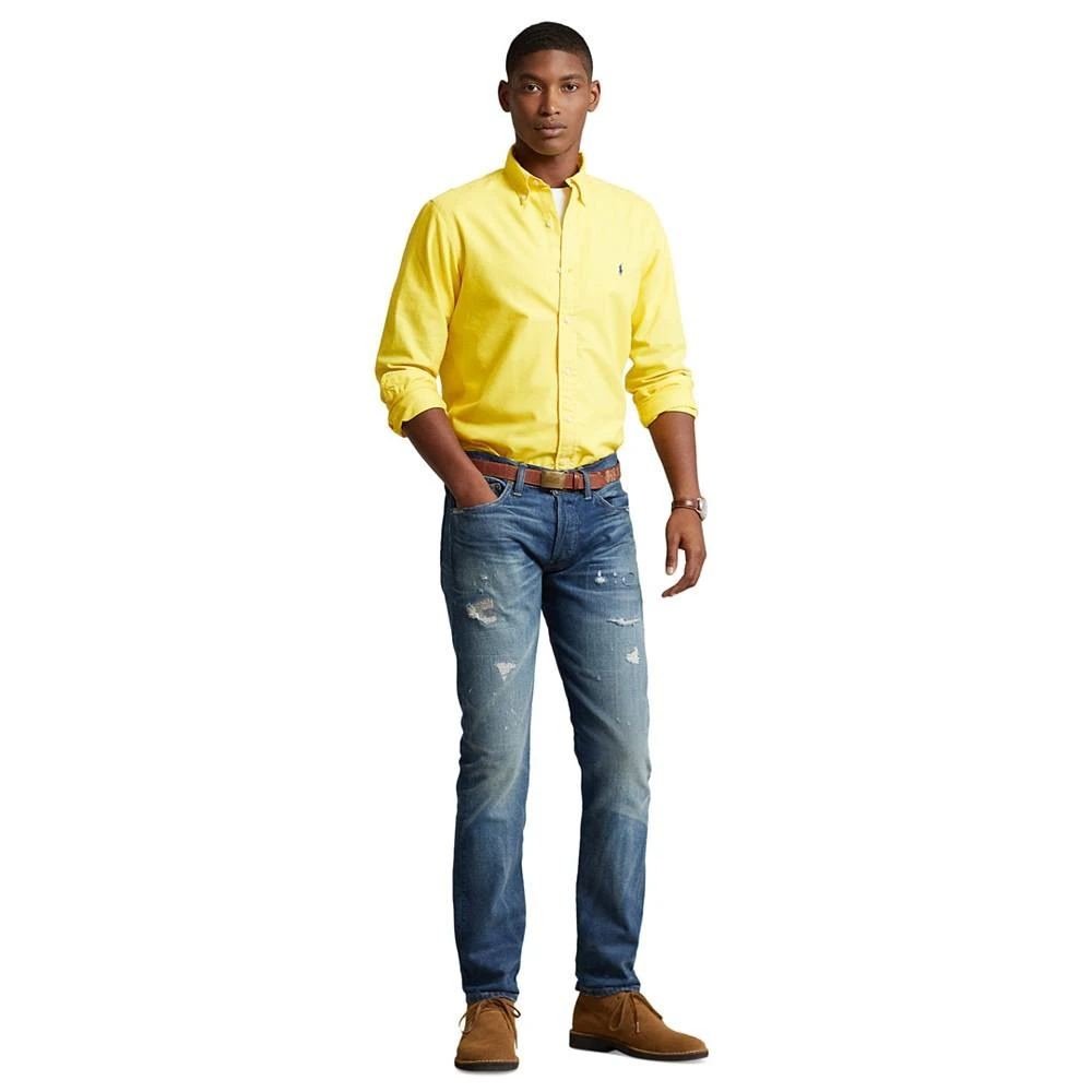 商品Ralph Lauren|Men's Classic-Fit Garment-Dyed Oxford Shirt,价格¥618,第4张图片详细描述