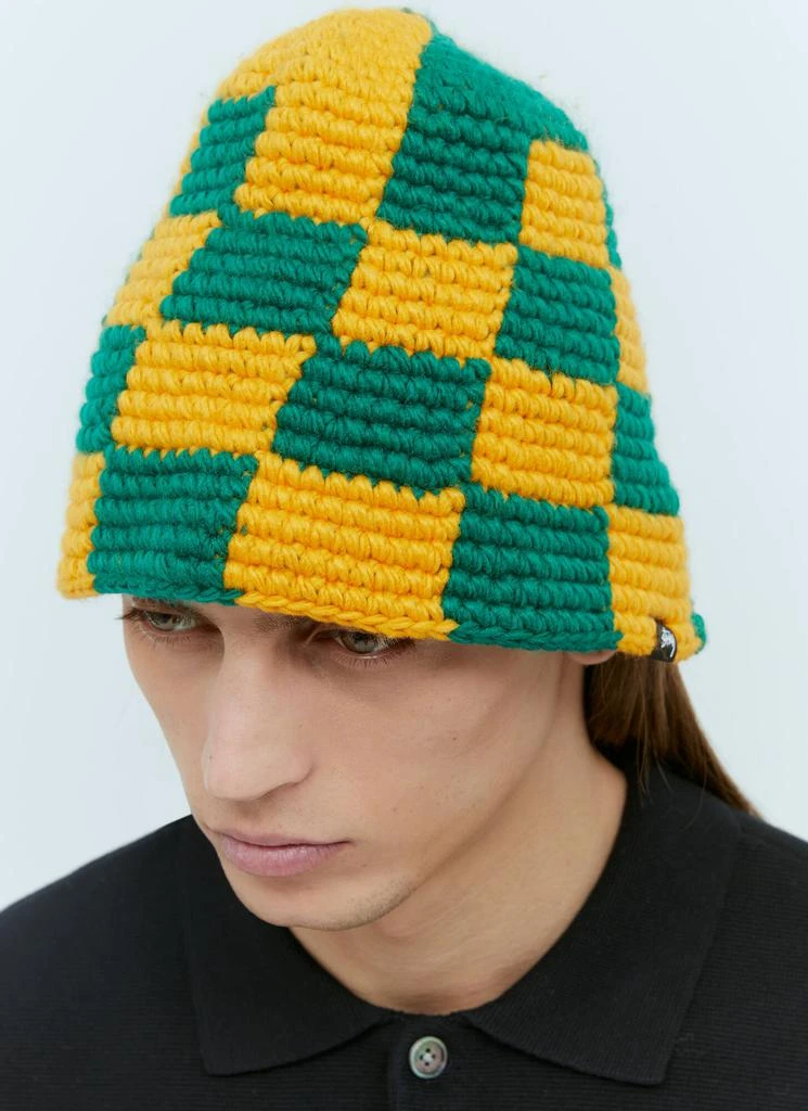 商品STUSSY|Check Knit Bucket Hat,价格¥377,第3张图片详细描述