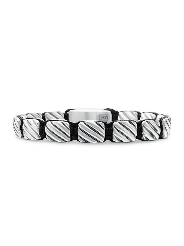 商品David Yurman|Sculpted Cable Woven Tile Bracelet,价格¥11092,第1张图片