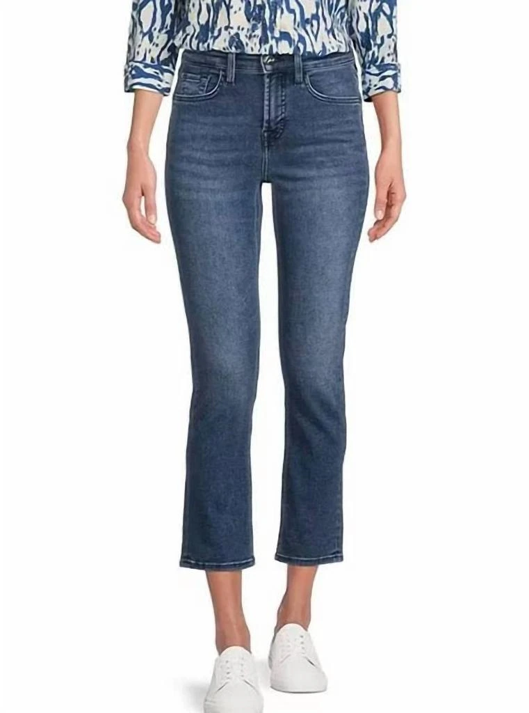 商品7 For All Mankind|Ankle Straight Jean In Brynn,价格¥553,第1张图片