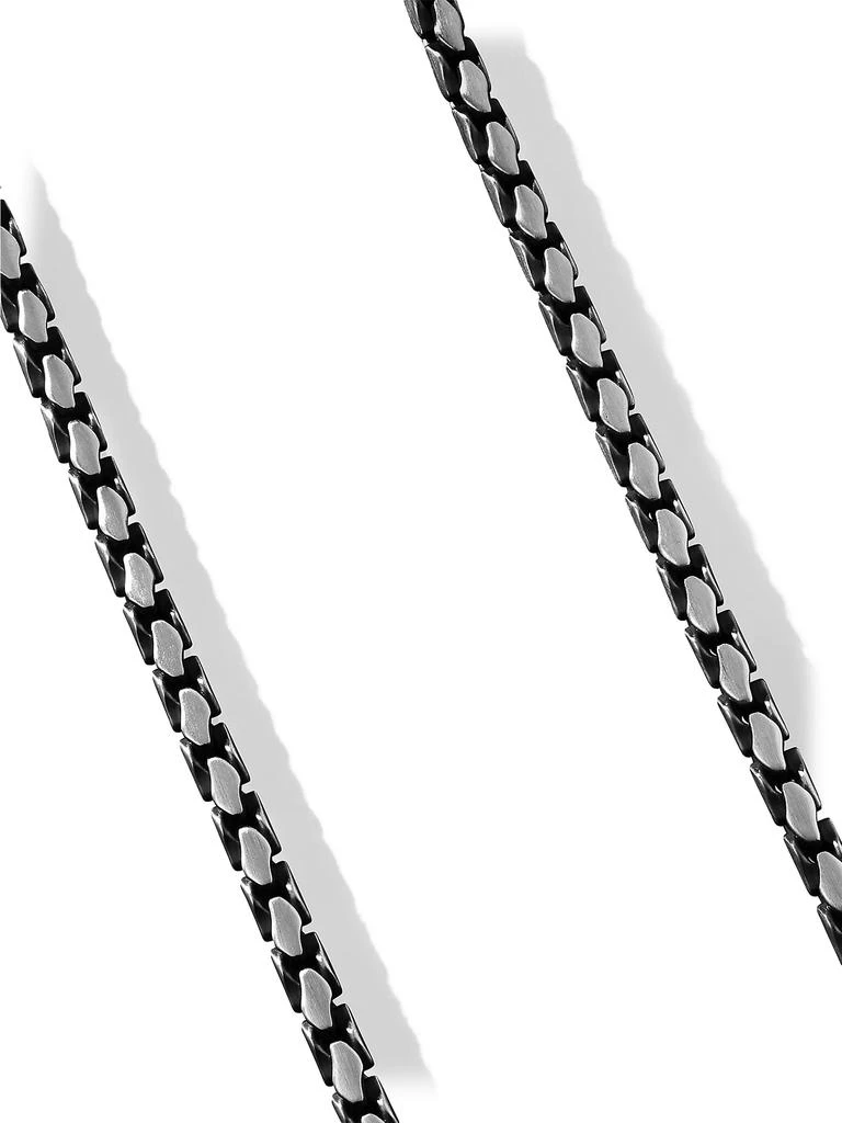 商品David Yurman|Fluted Chain Necklace in Sterling Silver, 5MM,价格¥10489,第2张图片详细描述