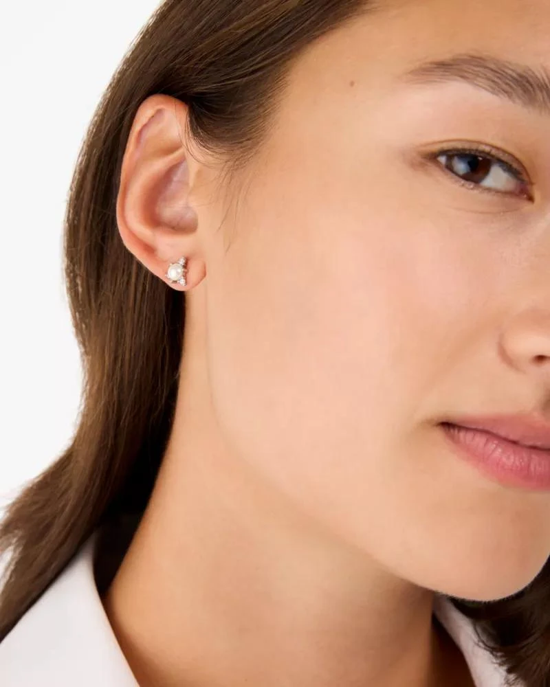 商品Kate Spade|You're A Gem Triangle Studs,价格¥118,第2张图片详细描述